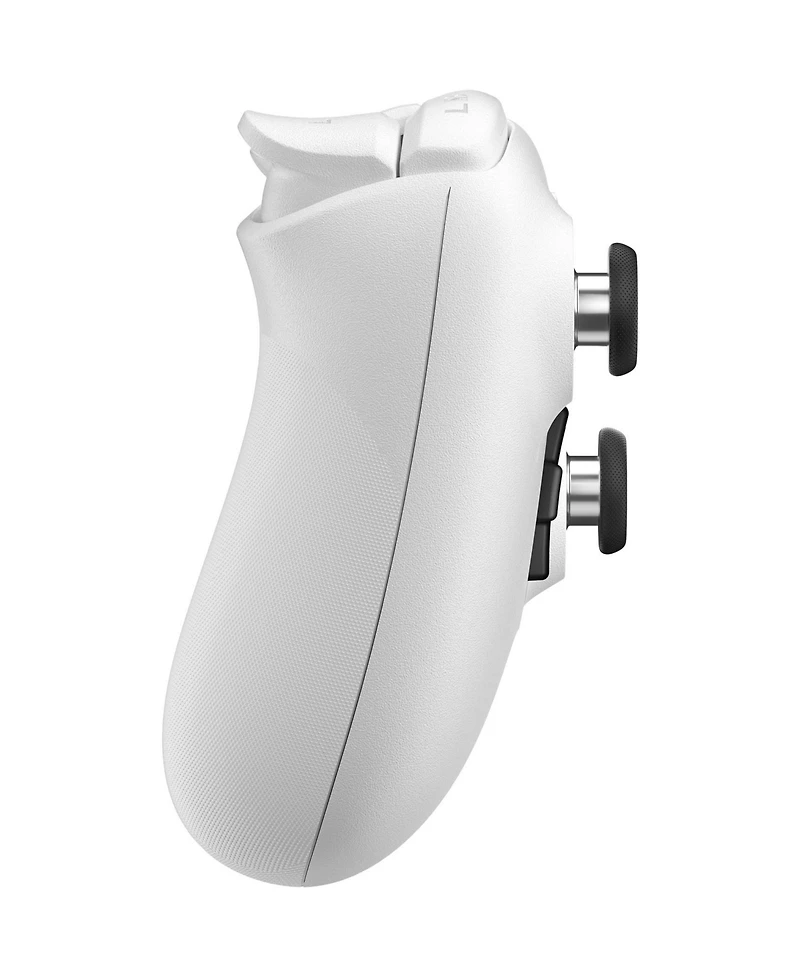 8BitDo Ultimate 2 Bluetooth Controller, Hall Effect Triggers with Charging Dock - White