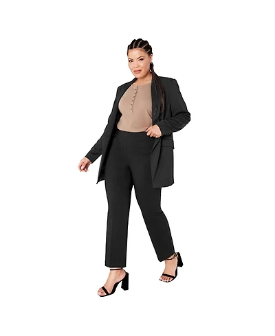 Avenue Women's Super Stretch Slim Flare Pant