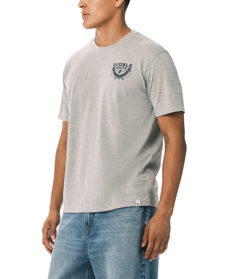 Buffalo David Bitton Men's Crewneck T-Shirt