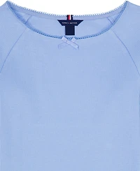 Tommy Hilfiger Girls' 7-16 Round Neck T-Shirt