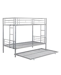 Streamdale Furniture Metal Bunk Bed with trundle