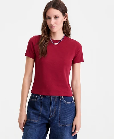 On 34th Women's Meet And Greet Short-Sleeve T-Shirt, Macy's Exclusive