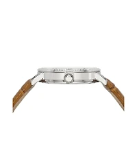 Porsamo Bleu Men's Veritas 2 Genuine Leather Band Watch 1362CVEL