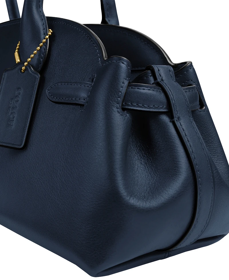 Coach Empire Medium Leather Carryall Slim Shoulder Bag 34