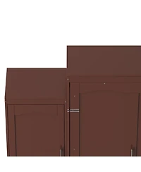 Streamdale Furniture Murphy Bed with Wardrobes & Shelves