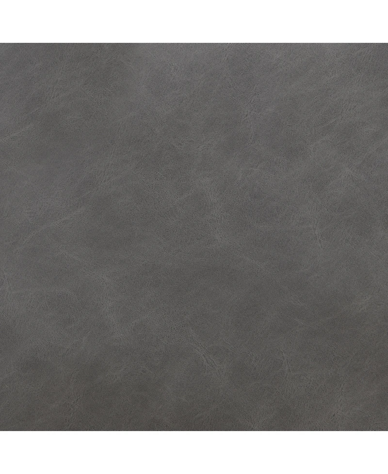 Streamdale Furniture Streamdale Brown&Gray Leather King Bed with 2pcs Night Lights