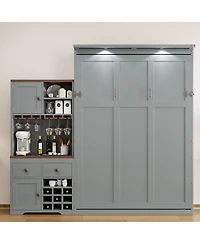 Streamdale Furniture Queen Murphy Bed with Storage