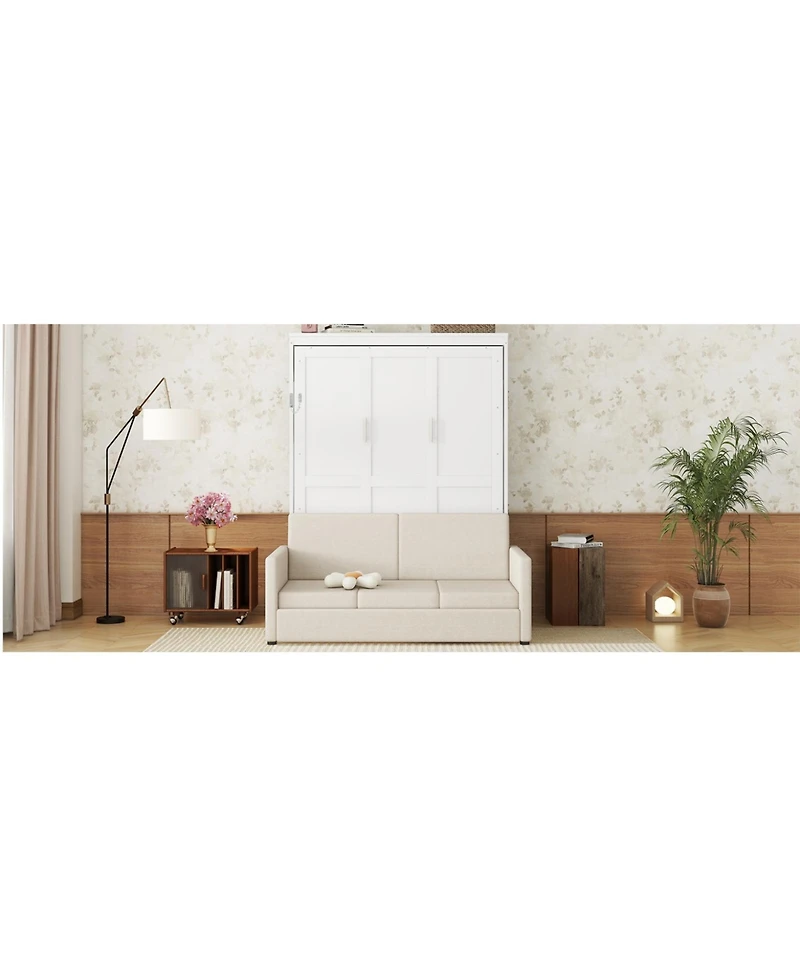 Streamdale Furniture Size Murphy Bed Wall Bed with Cushion
