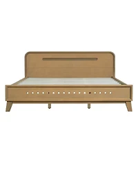 Streamdale Furniture Streamdale Pine Queen Bed - Solid Wood, No Box Spring