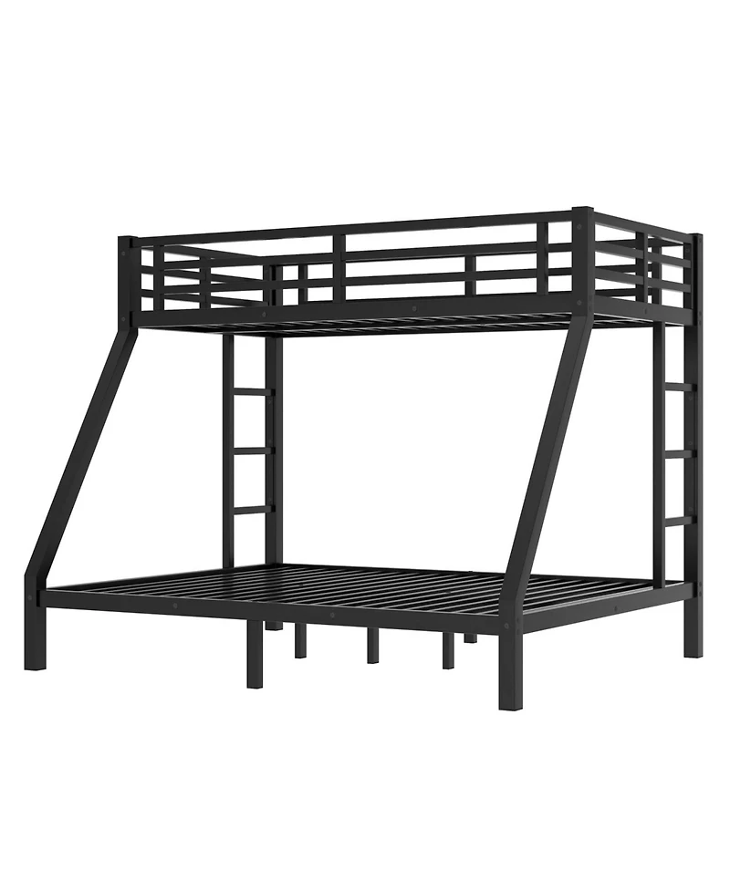 Streamdale Furniture Metal Twin Xl/Queen Bunk Bed