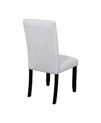 Streamdale Furniture 5-Piece Round Dining Set Chairs & 43" Table