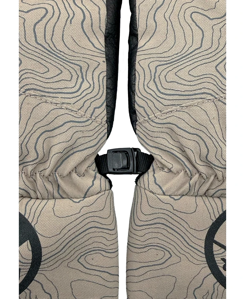 Kessler Men's Waterproof Ergo Grip Leather Palm Snow Gloves "Aspen