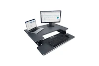 Victor High Rise Height Adjustable Sit-Stand Workstation, 36" Wide