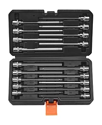 Sugfit 18-Piece Extra Long Allen Hex Bit Set for Hard-to-Reach Applications