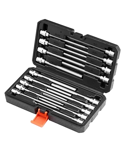 Sugfit 18-Piece Extra Long Allen Hex Bit Set for Hard-to-Reach Applications