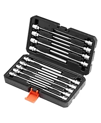 Sugfit 18-Piece Extra Long Allen Hex Bit Set for Hard-to-Reach Applications