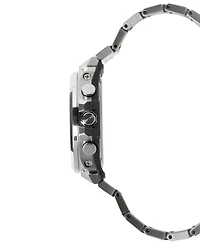 G-Shock Men's Japanese Quartz Silver-Tone Stainless Steel Watch, 44.2mm