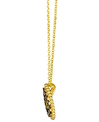 Le Vian Chocolate Diamond Pendant Necklace (0.75 ct. t.w.) in 14k Honey Gold