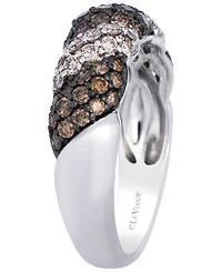 Le Vian Chocolate Diamond (0.72 ct. t.w.) & Nude Diamond (0.33 ct. t.w.) Ring in 14k Vanilla Gold