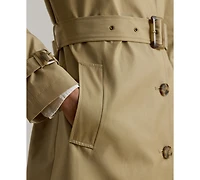 Lauren Ralph Women's Single Breasted Belted Trench Coat