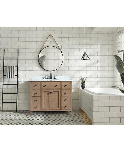 Ari Bath 42" Annie, Weathered Fir Finish