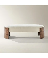 Z Gallerie Cora Upholstered Bench