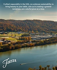 Fiesta Americana Bistro Coupe Cereal Bowls, Set of 4, Service For 4