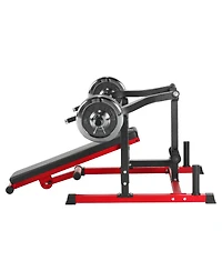 Sugfit Chest Press Machine Adjustable Bench Press Trainer for Home Gym 450 Lb