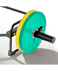 Sugfit Trap Bar Hex Bar 500 Lb Capacity 2" Barbell for Squats and Deadlifts Black