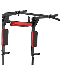 Sugfit Wall Mounted Pull Up Bar Heavy Duty Dip and Chin-Up Station 440 Lb Capacity