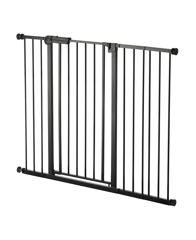 Cozito Adjustable Pressure-Mount Safety Gate, 26"-48" Wide, 36" High, Black
