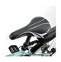 Artudatech 29-Inch 21-Speed Mountain Bike with Dual Disc Brakes & Suspension Fork for Stability