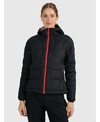 4F Women's down trekking jacket with Primaloft Silver filling