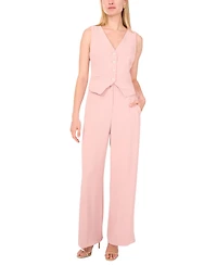 1.state Women's High Waist Wide-Leg Pants