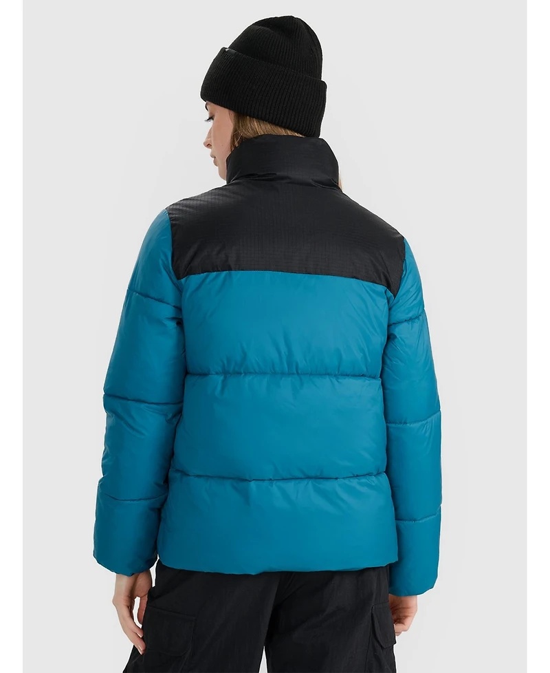 4F Women's padded jacket with synthetic filling