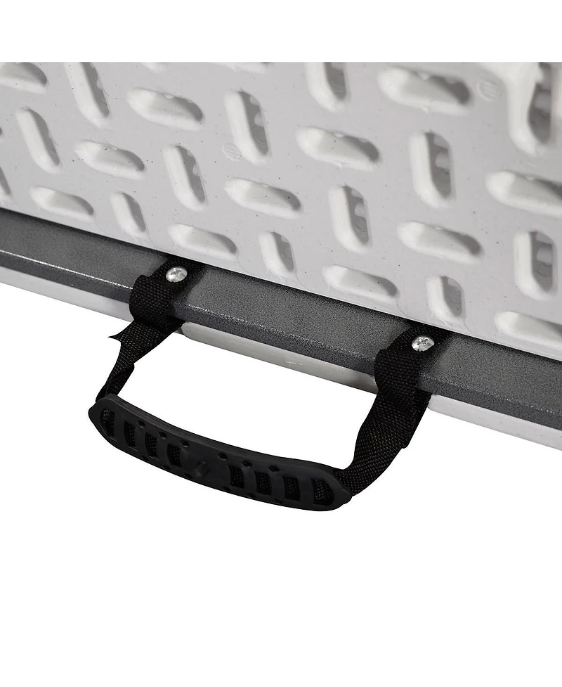 Costway 6' Folding Table Portable Plastic Indoor Party DiningTables