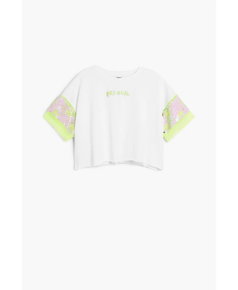 Desigual Girls Girls's Short-sleeve sequin T-shirt