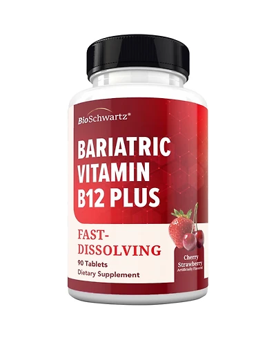 Bioschwartz Bariatric B12 Plus Dissolvable Tablets, 90ct