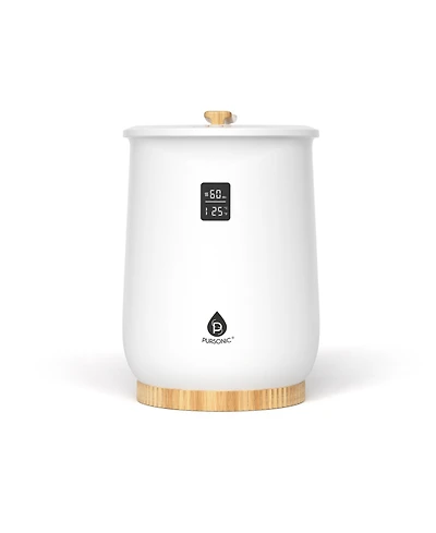 Pursonic Luxury Towel Warmer with One-Touch Digital Control Panel