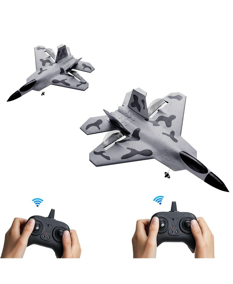 Sugift 2-Channel Rc Plane, Ready-to-Fly Fighter with Gyro