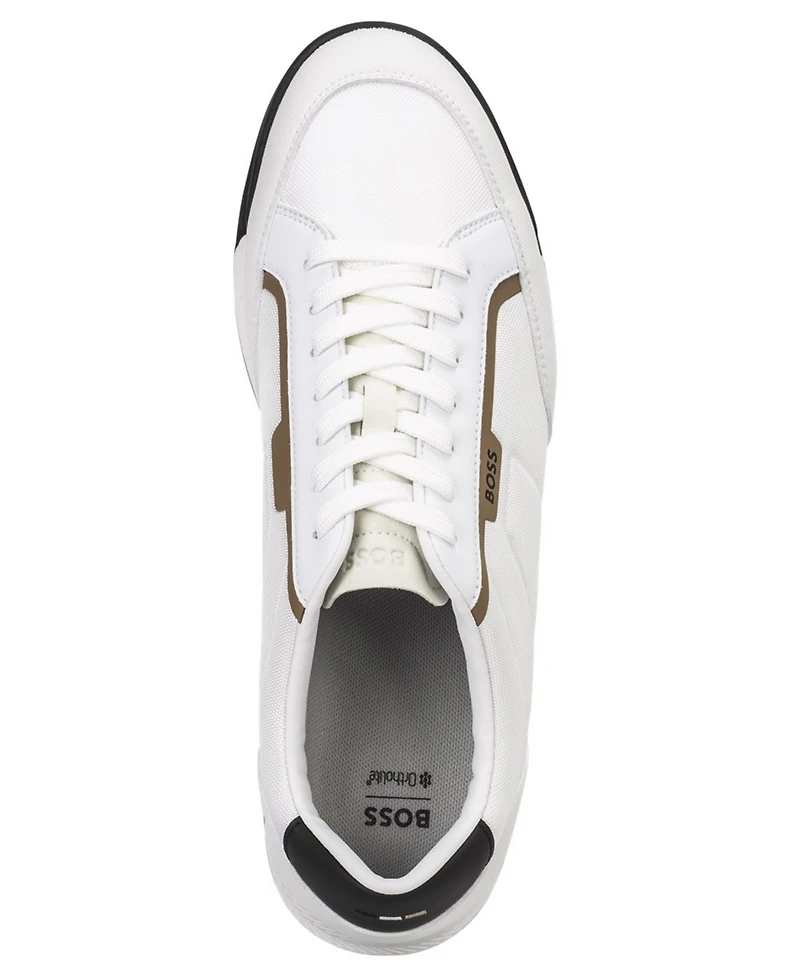 Boss Men's Nitan Low-Profile Lace-Up Sneakers