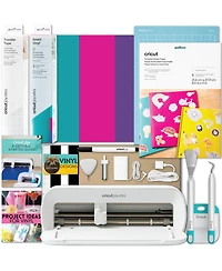 Cricut Joy Xtra Machine with Printable Sticker Paper and Vinyl Bundle