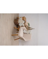 C&F Home Beaded Seahorse Coastal Embellished Accent Shaped Pillow