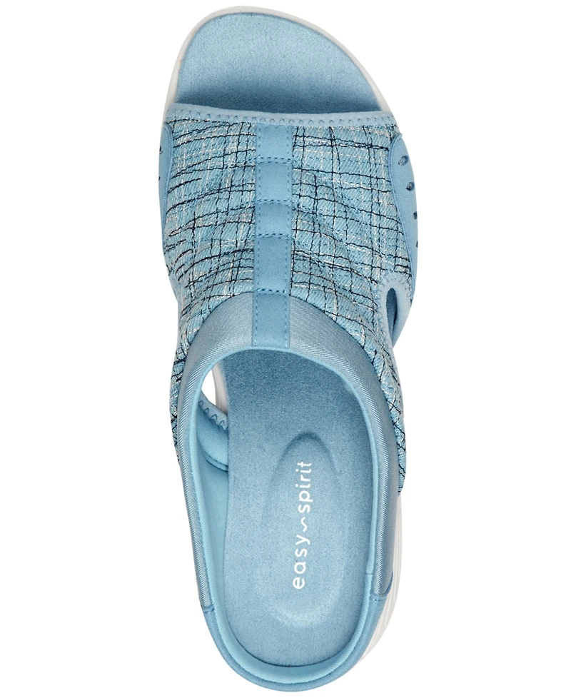 Easy Spirit Women's Traciee Lightweight Flat Easy-On Sandals