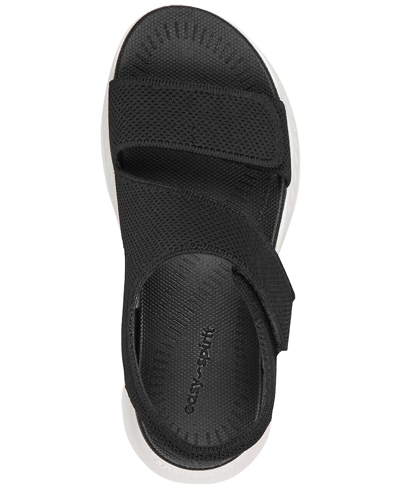 Easy Spirit Women's Dreda Double Adjustable Band Slingback Sandals