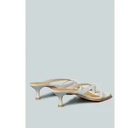 Winslet Womens Heeled Thong Sandal