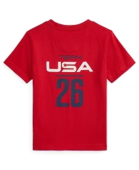 Polo Ralph Lauren Boys' 2-7 Team Usa Graphic Print T-Shirt