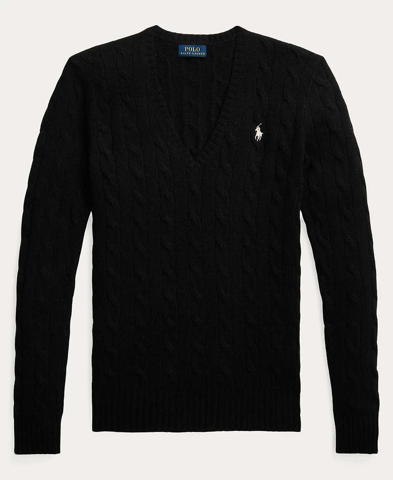 Polo Ralph Lauren Women's Cable-Knit Slim-Fit Sweater