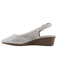 Cliffs by White Mountain Women's Boris Slingback Wedges