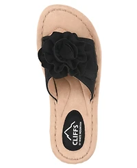 Cliffs by White Mountain Women's Casmyn Slide Sandals